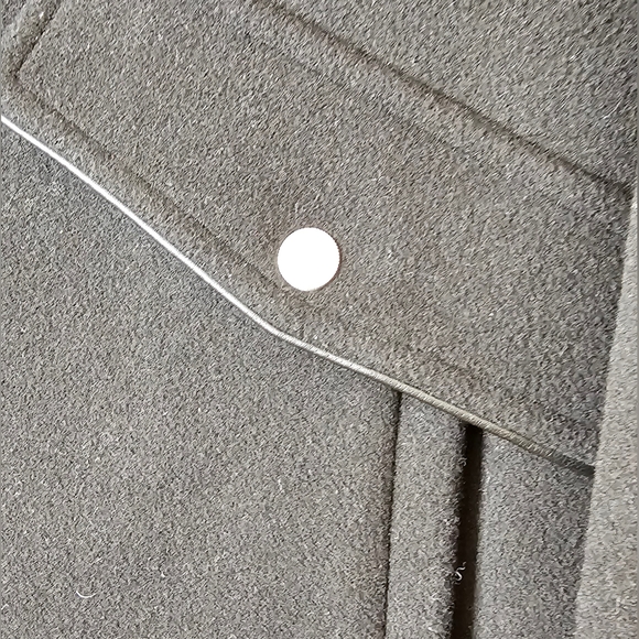 Marc New York by Andrew Marc Womens Ally31" Wool Plush Coat Black Sz 12 - Picture 4 of 11